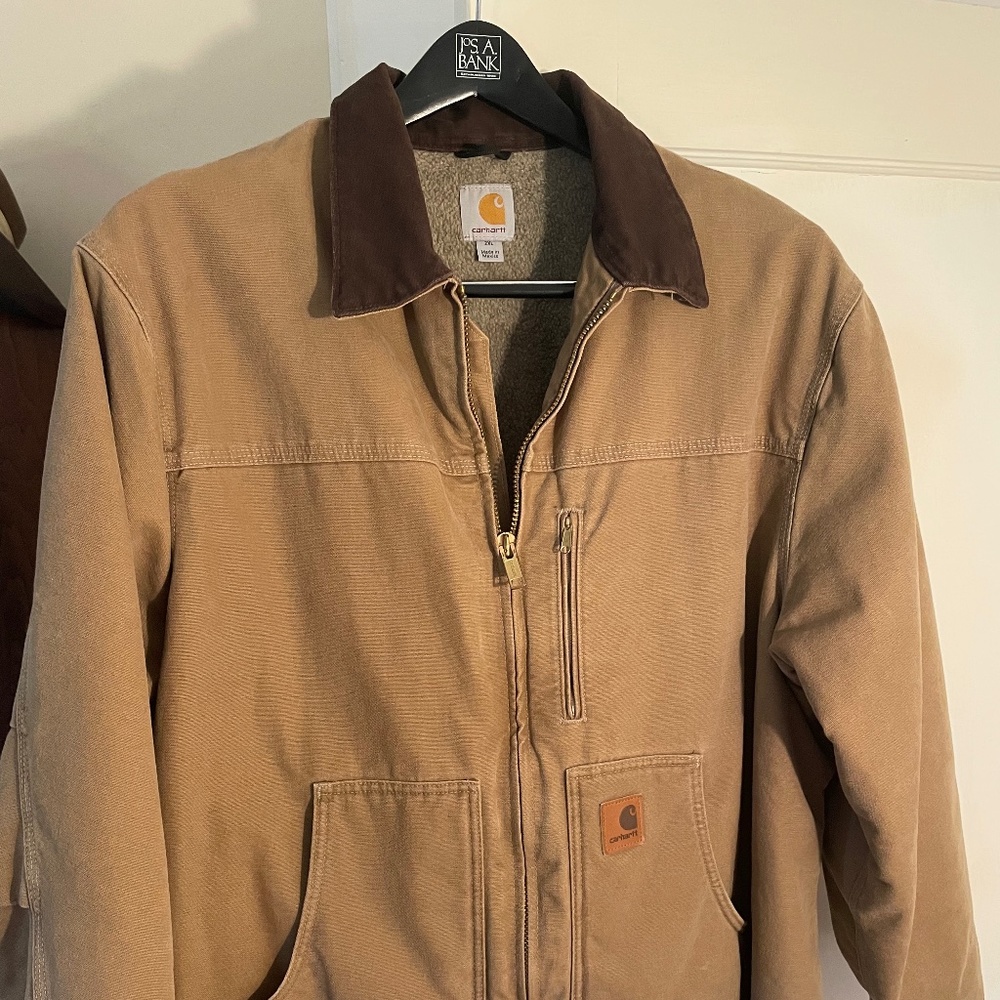 Carhartt Ridge Coat. XXL Sherpa lined